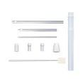 thumbnail image 3 of yuksok Punch Needle Set Tool Cross Stitch Tools Beginner- 5mm 3.5mm 2mm Needle Threader Light Grey, 3 of 9
