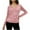 Pink, variant on Cadancy Womens Sequin Top Sparkly Velvet V Neck Long Sleeve Shirts Pullover Tunic Tops Fashion Dressy Evening Party Night Out Concert Glitter Outfits