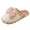 Pink, variant on Vedolay Slippers for Women Adults House Shoes Cute Fuzzy Bedroom Slippers Red,37