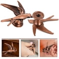 thumbnail image 2 of tiradores decorativos para puertas de gabinete, tiradores de puerta interior con diseño de pájaro y tiradores para cajones., 2 of 6