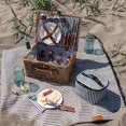 thumbnail image 3 of Manta de picnic impermeable mantas de playa para exteriores, 150x200cm Afortunado Sencillez, 3 of 5