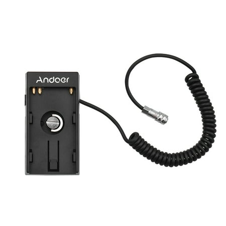 

Moobody DV Battery Power Supply Mount Plate Adapter with 14 Inch Screw for Blackmagic Cinema Pocket BMPCC 4K Replacement for Sony BP-U30 U60 U90 BP-U Battery