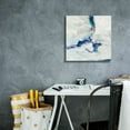 thumbnail image 4 of Epic Graffiti 'White And Blue' by Silvia Vassileva, Canvas Wall Art, 18"x18", 4 of 8