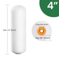 thumbnail image 6 of Voomey 24-Pcs 4'' Sponge 4 inch Foam Roller Cover Painting Supplies for Painting, 6 of 9