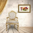thumbnail image 3 of Rizzardi, Teo 18x11 Gold Ornate Wood Framed with Double Matting Museum Art Print Titled - Bouquet d Ete, 3 of 4