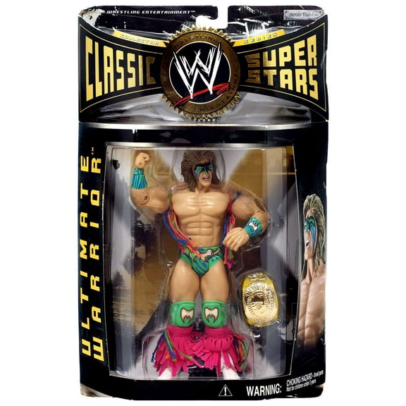 WWE Wrestling Series 3 Ultimate Warrior Action Figure