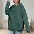 thumbnail image 2 of Womens Oversized Hoodies Sweatshirts Fall Fashion Pullover Sweaters Winter Clothes S-5XL, 2 of 4