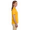 thumbnail image 2 of Harriton Polo Shirt M200W Women's 6 oz Cotton Pique Short Sleeve, 2 of 3