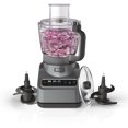 thumbnail image 3 of Ninja Professional Food Processor, 850 Watts, 9-Cup Capacity, Auto-iQ Preset Programs: Chop, Dough, Slice, Shred, BN600C, 3 of 6