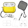 thumbnail image 1 of Funda Alto Brillo Gadget Collection Mx GC-FABKAAP Para airpods Pro 9 Piezas Amarillo, 1 of 10