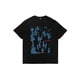 thumbnail image 1 of Men's Graphic Tees oversized Creative Graffiti Short Sleeve Shirts Summer Casual Rapper Streetwear Y2k Tops T shirt, 1 of 7
