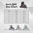thumbnail image 4 of Roller Derby Patins en Ligne pour Femmes Aerio Q-60 - Menthe - Taille 08, 4 of 6