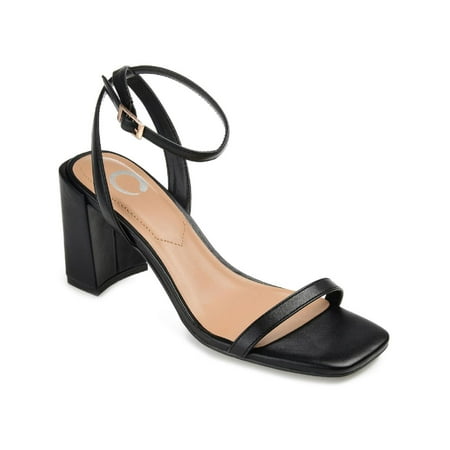 

Journee Collection Womens Chasity Buckle Dressy Block Heels