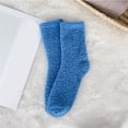 thumbnail image 2 of Gsakboxl Under $10 Womens Socks Unisex Winter Thick Coral Fleece Long Socks, Non-Shedding Solid Color Warm Floor Sleep Socks for Men & Women, 2 of 3