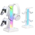 thumbnail image 1 of Soporte para auriculares KDD RGB con 9 modos de luz y soporte para controlador, 1 of 7