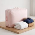 thumbnail image 2 of Tdxkok Quilt Storage Bag Large Capacity Clothing Moving Packing Bag for Down Jacket Silk Quilt Storage 19.69*15.75*11.81IN B, 2 of 5
