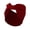 Red, variant on Women's Stiff Knit Sports Headband For Exercise With Wicking Function Elastic Band And Detachable Head Wrap