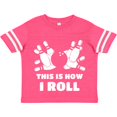 thumbnail image 3 of Inktastic How I Roll Bowling Boys or Girls Toddler T-Shirt, 3 of 5