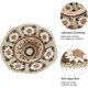 thumbnail image 3 of Straw Sun Hat Foldable Packable Wide Brim Summer Beach Hat Crochet Bucket Hat for Women, 3 of 5
