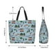 thumbnail image 5 of Disketp Camping Caravan Bolsa Tote Estampada para Mujer, Bolso de Hombro y de Mano para Compras y Viajes, 5 of 8