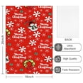 thumbnail image 2 of 2 Pcs Funny Kitchen Towels,Red Christmas Snowman Pattern Microfiber Dish Towels,Kitchen Tea Towels,Kitchen Towel Set (18" X 26"), 2 of 7