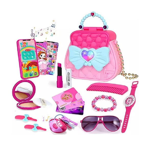 "Juego De Juguetes Para Vestir, 17 Unidades Rosa "