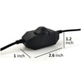 thumbnail image 4 of DC 12-24V LED Stepless Dimmer on/off Room Kitchen Switch Indoor Outdoor Light Strip Lamp Brightness Adjustment Dimming Controller Power Cable, 4 of 6