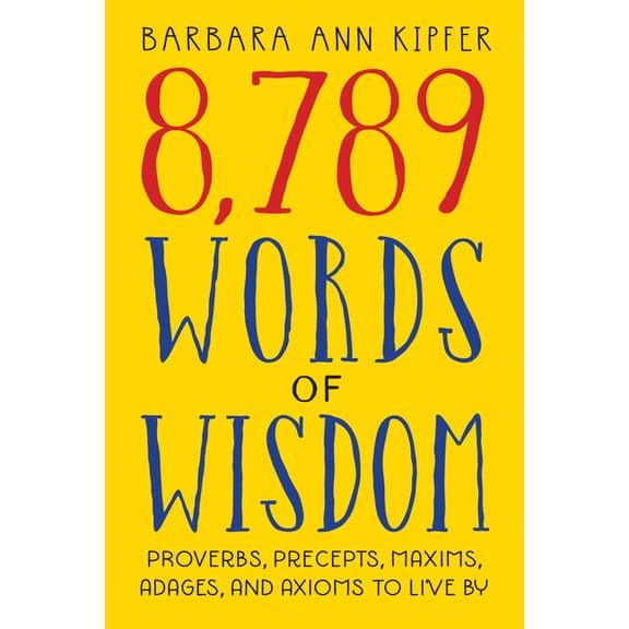 8,789 Words of Wisdom - Paperback