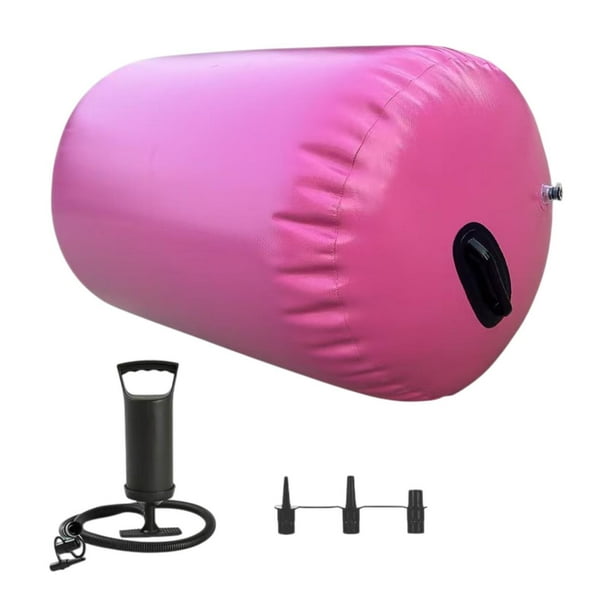 Rodillo de aire de barril de gimnasia, rodillo inflable para gimnasio en casa, Fitness 0.9mx1m