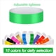 thumbnail image 2 of 4000 Piezas Pulseras de Papel Pulseras de NeóN Impermeables Pulseras para Eventos Adecuado para Fiestas, Pulseras (10 Colores), 2 of 5