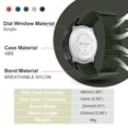 thumbnail image 7 of Findtime Military Watches for Men Digital Tactical Sports Compass Pedometer Calorie Step Counter Watch Waterproof Stopwatch Pacer Running Watch Alarm Electronic Nylon Strap, 7 of 7