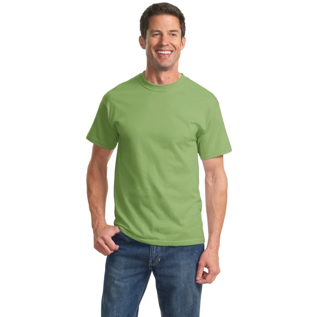 Camiseta esencial alta Puerto & Compañía PC61T Verde eneldo 3XLT