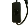thumbnail image 2 of Royal Designs, Inc. Lamp Cord Molded Plug with On/Off Switch, Stripped Ends Ready for Wiring, 8 ft long, Black, SPT-1 UL Listed&nbsp;, 2 of 7