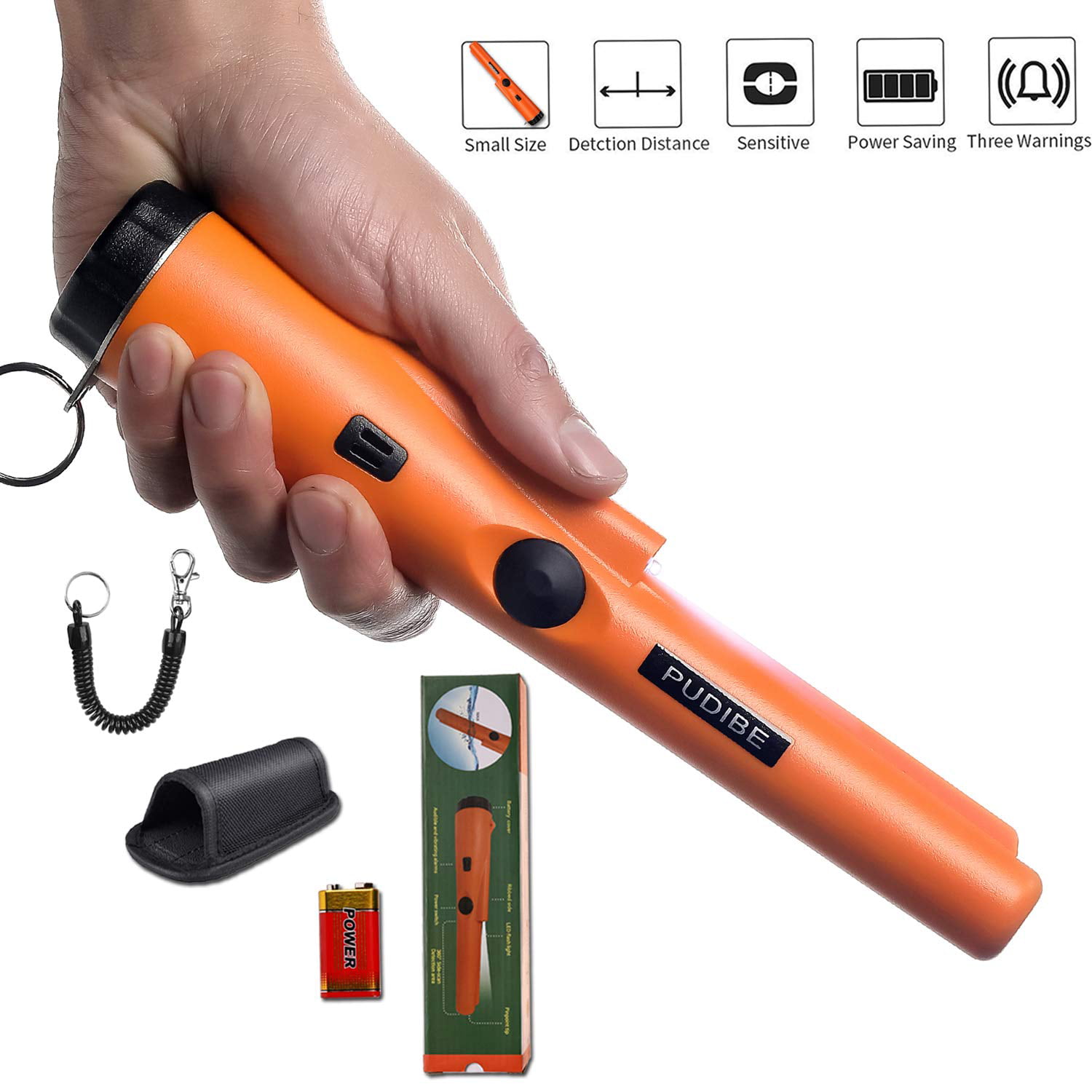 Details about  / Waterproof Detector Pinpointer Metal Detector Pinpointer Pointer Probe Sensitive
