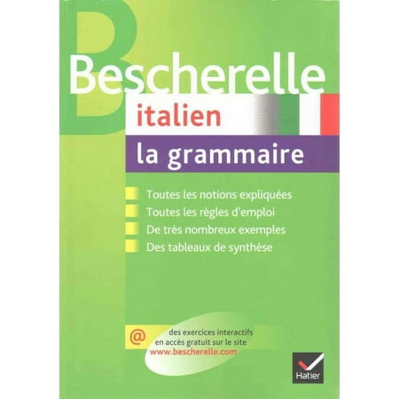 UPC: 9782218933141 | Bescherelle Italien : La grammaire (Italian Edition) (French and Italian Edition)