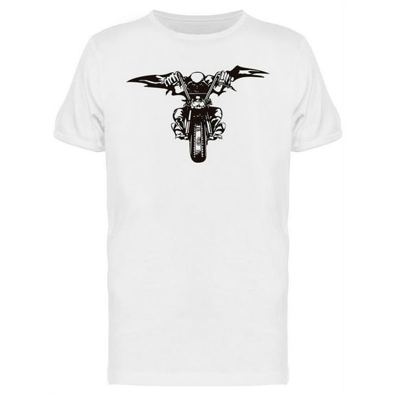 Thunder Cycle Winged Rider T-Shirt Men -Image by Shutterstock, Male Medium