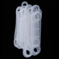 thumbnail image 2 of 100 Piezas Elásticas Antideslizantes para Colgar Ropa Colgador de Ropa para El Hombro Tiras Almohadillas Yinane Puños de suspensión antideslizantes, 2 of 8