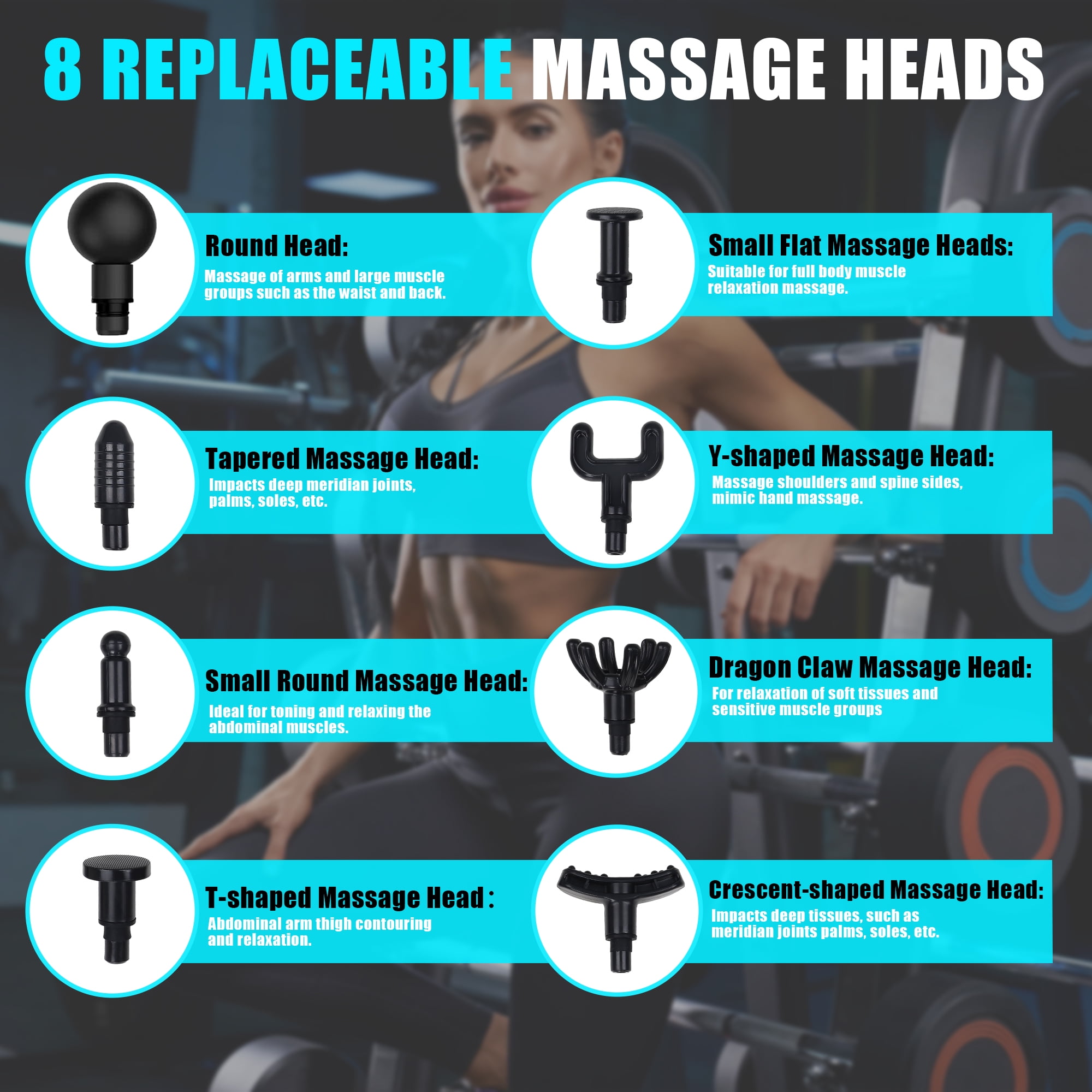 Handheld Massager,Xpreen Rechargeable Deep Tissue Massager Cordless El –  iFanze