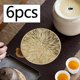 thumbnail image 3 of 6 Drink Coasters Set Mug Mat Multifunctional Stackable Cup Pad Round for Countertop Office Farmhouse Kitchen Coffee Table, Gold10cm, 3 of 5