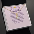 thumbnail image 3 of To My Daughter If There is One Person in This World Alluring Ribbon Necklace Message Card, 3 of 20