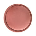 thumbnail image 6 of HomePop Round Storage Ottoman, Blush Velvet, 6 of 9