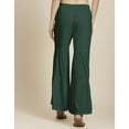 thumbnail image 4 of Moomaya Printed Tiered Palazzo Women Pant , Wide Leg Elastic Waist Viscose Pant, 4 of 9