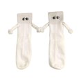thumbnail image 3 of Calcetines casuales Yuyangstore 3D de succión magnética Regalos divertidos Calcetines de sala de estar Blanco, 3 of 8