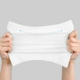 thumbnail image 4 of BRIGHTFUFU 1Pack Lightweight Portable Face Wipes Disposable White for Outdoor Use, 4 of 5