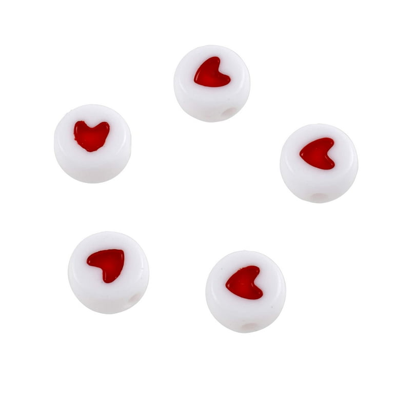 Heart bead discount