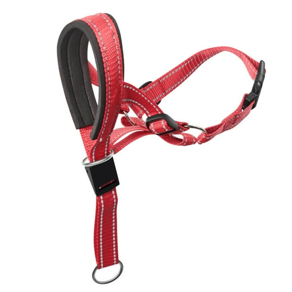 No-Pull Dog Headcollar, Gentle Leader Style, Redirects Pulling, Easier Walks, Single Unit,