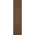 thumbnail image 3 of SAFAVIEH Natural Fiber Charlene Braided Jute Runner Rug, Chocolate, 2' x 8', 3 of 6