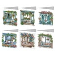 thumbnail image 1 of Tarjeta Deseos Diarios Diamantes Pintura Artesanal 6 Uds. Forma Especial, 1 of 9