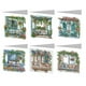 thumbnail image 3 of Tarjeta Hecha A Mano Con Diamantes Jardín Arcoíris Forma Especial Regalo para Amigos 6 Uds., 3 of 6