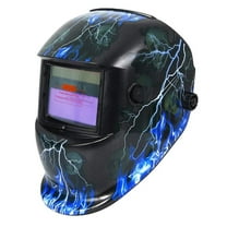 Solar-Powered Auto Darkening Welding Helmet, Adjustable Shade 4/9-13, Lightweight Design with Sensitivity & Delay Settings for MIG, TIG, Arc Welding